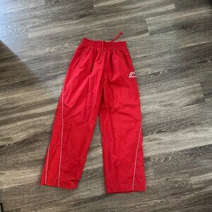 Inaka Sportswear Baggy Track Pants – Size Small – Red, Athletic Streetwear